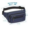 Clear Toiletry Bag and Fanny Packs for Women, Packism 3 Pack TSA Approved Toiletry Bag and Sport Waist Pack Bag, Bundle Sales, Rose Pink and Red, 2 Pack view 4