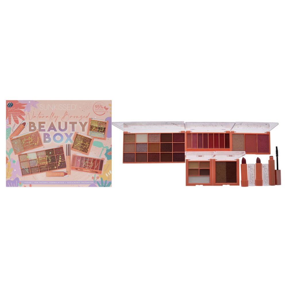 Sunkissed Naturally Bronzed Beauty Box Women 8 Pc