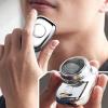 -Shave Portable Electric Shaver | Electric for Men Pocket Size Portable Shaver Wet and Dry Mens USB Rechargeable Shaver -Button Use Suitable for Air view 2