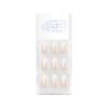 Dashing Diva Magic Press Nails - French Glaze | Medium, Almond Shaped Press On Nails | Long Lasting Stick On Gel Nails | Lasts Up to 7 Days | Contains 30 Stick On Nails, 1 Prep Pad, 1 File view 1