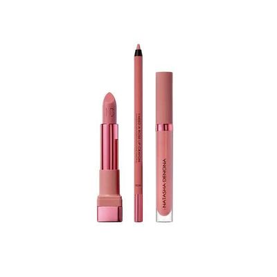 Natasha Denona The Ultimate Rose Lip Set - Peony
