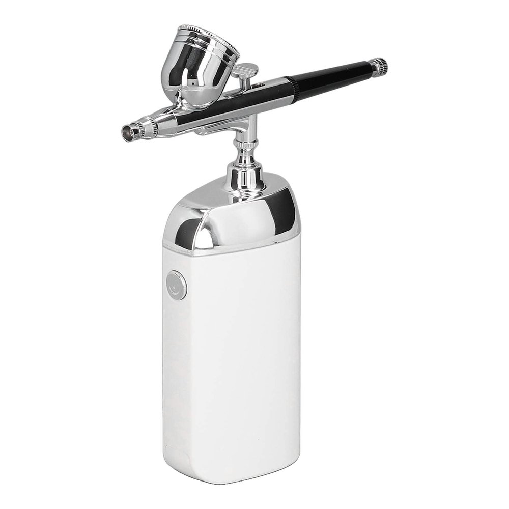 Oxygen Portable Airbrush, Mist Sprayer Mister Device Mini Airbrush Kit Mister for Cake Decoration(White)