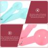 ABOOFAN Face Mask Mixing Bowl Set 18Pcs DIY Facemask Mixing Tool Kit with Facial Mask Bowl Stick Spatula Silicone Brush Spray Bottle Puff Soaking Bottle Gauges (Pink and Green) view 4