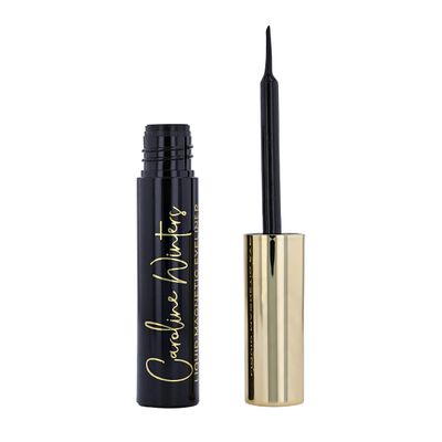 Caroline Winters Liquid Magnetic Eyeliner Ultra Black Waterproof Smudge Resistant Lash Glue
