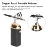 Oxygen Portable Airbrush, Mist Sprayer Mister Device Mini Airbrush Kit Mister for Cake Decoration(Black) view 3