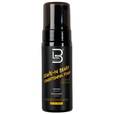 L3 - Level 3 Leave-In Beard Conditioner Foam - Beard Hydrator - Soften and Moisturizes Facial Hair