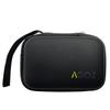 AGOZ Small Beauty Accessories Bag, Mini Pouch for Makeup, Travel Cosmetic Case with Zipper and Wrist Strap, Water Resistant, Mini Travel Organizer Bag for Women's Essentials (Black) view 1