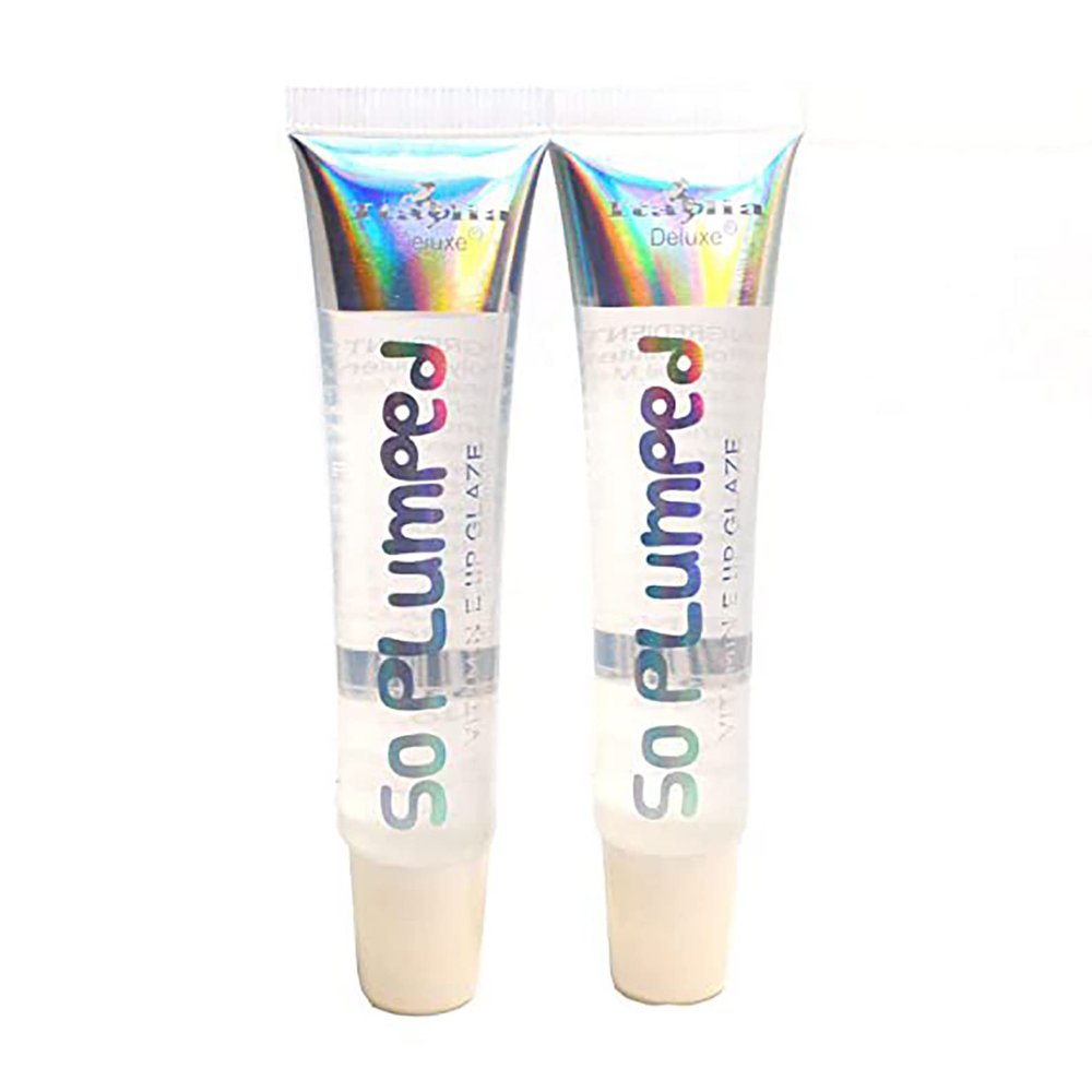 Prestige Biatta 2 pc Clear Lip Plumper Plumping Glaze For Fuller Lips GIFT ITEM