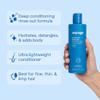 AQUAGE Weightless Detangler, Ultra-Light Conditioner, Hydrates and Restores Moisture Without Weighing Hair Down, Eliminates Tangles, 8 oz view 2