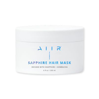 AIIR Sapphire Mask - Deep Conditioning Hair Treatment for Damage Hair Repair, Hyaluronic Acid Hydrates & Moisturizes Dry Hair, Strengthen and Smooth Frizzy Hair, Color Safe, 6 oz