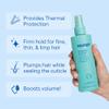 AQUAGE Thickening Spray Gel, For Fine or Thin Hair Types, Infused with Sea Botanicals, Adds Body, Vitality, Firm Hold, 8 oz view 2