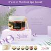 Christmas Epsom Salt Spa Gift Set of 6 Bath Salts - Coconut Vanilla, Jasmine Osmanthus, Eucalyptus Mint, Lavender Honey, Chamomile Rose, Grapefruit Lemon for Bath Gift Set for Women Baskets view 4