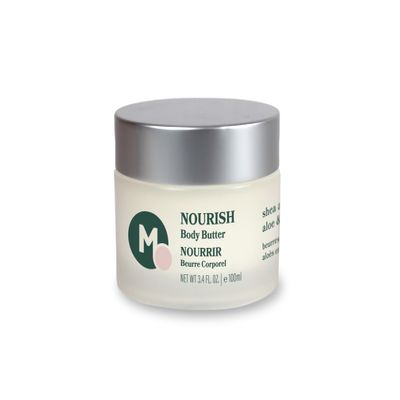 Mommy Matters NOURISH Body Butter, Pregnancy Belly and Postpartum Skin Care, Natural Stretch Mark Cream with Shea & Cocoa Butter, Vegan, Clean & Cruelty-free, 3.4 oz
