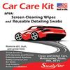 SWAB-ITS 12-Piece Car Care Kit with Screen Wipes & Reusable Detailing Swabs: 87-8210 view 3
