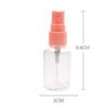 ZXMJYHK Portable refillable Glass Clear Empty Spray Bottle Spray Bottle Perfume Portable Travel Plastic Bottles Refillable Lotion Small Container Hand Soap Holder Cosmetic Set 15Pcs 30Ml view 2