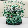 12pcs St. Patrick's Day Hair Scrunchies for Women Love Green Shamrock Elastics Hair ties Hair Accessories Irish Lucky Clover Party Costume Supplies view 2