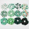 12pcs St. Patrick's Day Hair Scrunchies for Women Love Green Shamrock Elastics Hair ties Hair Accessories Irish Lucky Clover Party Costume Supplies view 4