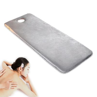 Salon High Density Sponge Mattress Topper for Lash Bed Trapezoidal Head Massage Table Mattress Pad Non-Slip Beauty Spa Bed Cushion with Breath Hole (Bed Not Included),Gray 3cm,60x180cm