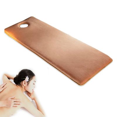 Cotton Beauty Massage Bed Cover Massage Mattress Pad with Face Breathing Hole Sponge Futon Mattress Mat for SPA Tattoo Massage Table Non-Slip Lash Bed Cushion Only,Camel 3cm,70x190cm