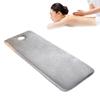 Beauty Bed Mattress Topper with Round Head Spa Bed Padding with Breath Hole Massage Table Mattress Protector with Elastic Bands Soft Fitted Mattress for Beauty Salon,Gray 3cm,70x185cm view 1