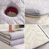 Beauty Bed Mattress Topper with Round Head Spa Bed Padding with Breath Hole Massage Table Mattress Protector with Elastic Bands Soft Fitted Mattress for Beauty Salon,Gray 3cm,70x185cm view 4