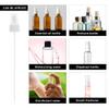 FERCAISH 40 Pcs Spray Bottle Tops Heads, Spray Bottle Replacement Pump Oils Spray Tops Reusable Dispenser Caps Fine Mist Sprayer Cosmetic Spray Bottle(24 Caliber-White) view 4