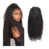 HIHELO 1 Pack Curly Wavy Drawstring Ponytail Extension Brazilian Hairpin Ponytail Wig Natural Black Drawstring Ponytail Bun (Size : 20inches) view 1