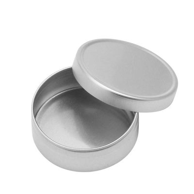 ZXMJYHK Portable refillable Glass Clear Empty Spray Bottle Aluminium Empty Cosmetic Pot Jar Tin Container Silver Screw Lid Box 30ml