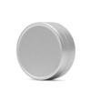 ZXMJYHK Portable refillable Glass Clear Empty Spray Bottle Aluminium Empty Cosmetic Pot Jar Tin Container Silver Screw Lid Box 30ml view 2