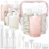 BORSALI TSA approved Toiletry Bag and Travel Bottle Set view 3