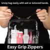 BORSALI TSA approved Toiletry Bag and Travel Bottle Set view 4