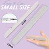 Professional Disposable Zebra Nail Files 100/180 Grit 5" Double Sided Emery Board Manicure Pedicure Tools 50Pcs view 2