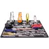 Barber Tools Organizer Mat, Magnetic Barber Mat, Clippers Mat, Magnet Strip Station Pad for Hairstylist (Grey) view 4