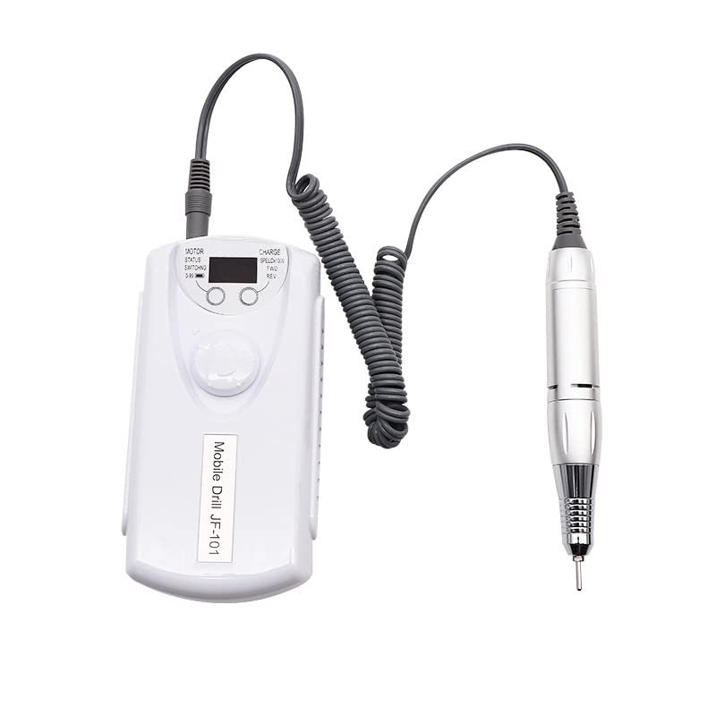 Portable Rechargeable Electric Nail Art Tips Polish Manicure Drill File Machine Tools