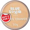 Blue Squid Face Paint Water Based Single Cake Professional Face Paint & Body Paint - Water Activated, Kids Adults Face Painting for Costume, Halloween Makeup, Cosplay - Pastel Orange Face Paint 30g view 1