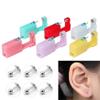 REBABA 1 Pc Self Ear Piercing Tool Disposable Ear Piercing Kit Safety Ear Nose Lip Piercing Tools with 1 Pc Ear Stud(1 pcs Tool with 1 pcs Ear stud-04) view 2