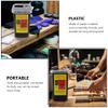 Mobestech 2Pcs Portable Shaving Storage Boxes Black Waste Container for Safe Disposal of Used Recycling Box for Barbers and Home Use view 2