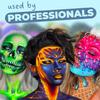 Blue Squid Face Paint Water Based Single Cake Professional Face Paint & Body Paint - Water Activated, Kids Adults Face Painting for Costume, Halloween Makeup, Cosplay - Pastel Green Face Paint 30g view 2
