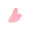 Rose Quartz Gua Sha Tool - Beauty Secret, for Facial Massager Eliminate Puffiness/Microcirculation/Removes Toxins/Prevents Wrinkles/Boost of Complexion Skin Care Tools, Pink view 2