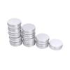 ZXMJYHK Portable refillable Glass Clear Empty Spray Bottle Aluminium Make Up Pots 50ml Capacity Empty Small Cosmetic/Candle/Spice Pots Tins Jars 12 X 50ml view 1