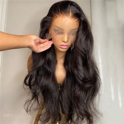 13X4 13X6 Body Wave Lace Front Wig Human Hair For Women Pre Plucked Brazilian Full Lace Frontal Wigs 13x4 HD Lace Wigs 22 Inch 150 Density