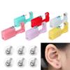REBABA 1 Pc Self Ear Piercing Tool Disposable Ear Piercing Kit Safety Ear Nose Lip Piercing Tools with 1 Pc Ear Stud(1 pcs tool with 1 pcs ear stud-07) view 1