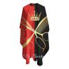 Custom Barber Cape, Personalized Photo Text or Logo Hairdresser Salon Cape for Men, Customized Hair Cutting for Barbershop view 3