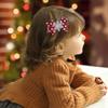 8 Pcs Christmas Red Sequins Bow Hair Clips for Girls Cute Glitter Elk Alligator Hair Bows Snowflake Hairpin Christmas Tree Accessories Teens Kids Party Favor Gift (Elk, Snowflake, Christmas Tree) view 2