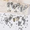 Nail Rhinestones Kit Round Flat Back Rhinestones 1500Pieces Multi Shape 10ml Gel Nail Glue with Mine Grey Nail Gems Nail Crystals Diamonds Jewelry Rhinestones for Nail Design DIY Crafts Decoration view 4