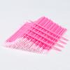 i-Laesh 200 pcs Micro Brushes - Microswabs for Eyelash Extensions - Applicators Brush for Lash Mascara Wand, Eye Dental Lashes, Eyebrow, and Personal Care - Pink (Replacement - Pro Grip) view 1