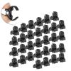 100PCS Black Plastic Mini Clips, Small Claws Hair Clip view 4