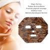 Jade Mask, Face Massage Jadestone Sleeping Cover for Spa Dark Circles (Yellow) view 2