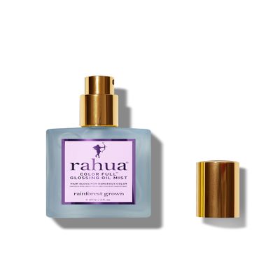 Rahua Color Full Glossing Oil Mist, Vegan Hair Shine Spray with Rahua, Morete & Sacha Inchi Oils, Adds Vibrancy & Luster for Color Treated Hair, Botanical UV Protection & Instant Gloss Finish, 2 Fl Oz