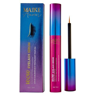 Premium Eyelash Growth Serum. Achieves thicker, longer, healthier and eyelashes and eyebrows. Eyelash enhancing serum for fuller lashes and brows. (5 mL)